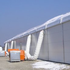 Zeltverleih: Heizung & Klima